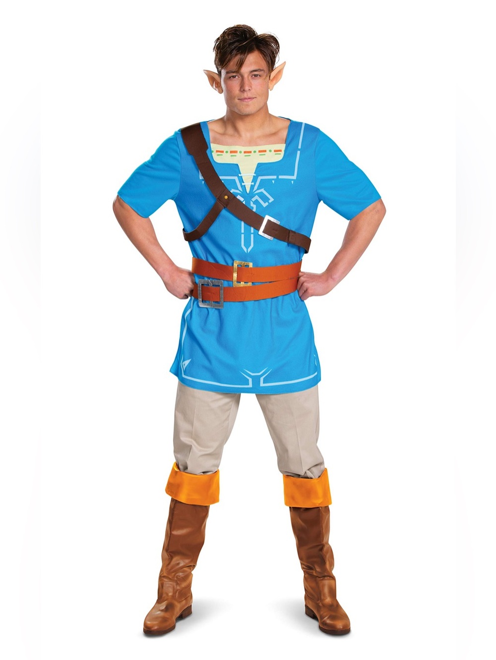 BRAND NEW adult men women legend of zelda link halloween costume size M 38-40
